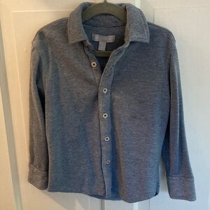 Nordstrom 2T Blue Button-Up Shirt- thicker material. EUC, I’d say runs big. EUC